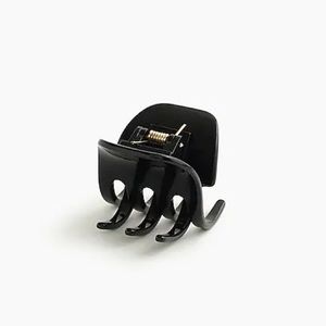 J.Crew Classic Hair Claw Clip - Black (NWT)